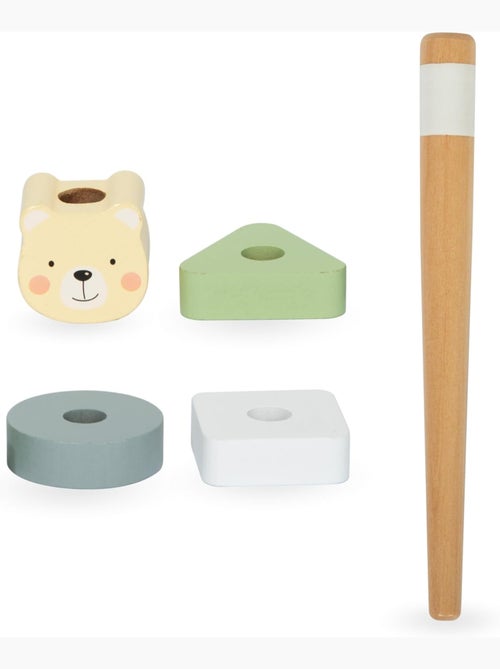 Houten activiteitentafel 7-in-1 jungle met speelfuncties voor baby's vanaf 9 maanden - Kiabi Houten activiteitentafel 7-in-1 jungle met speelfuncties voor baby's vanaf 9 maanden - Kiabi
