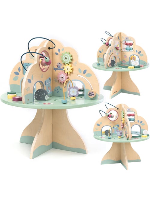 Houten activiteitentafel boom educatief speelgoed mamabrum - Kiabi Houten activiteitentafel boom educatief speelgoed mamabrum - Kiabi