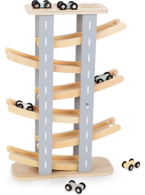 Houten autobaag 6 etages circuit piste racetrack parkeerplaats mamabrum - Kiabi Houten autobaag 6 etages circuit piste racetrack parkeerplaats mamabrum - Kiabi