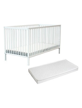 Houten babybedje met matras one