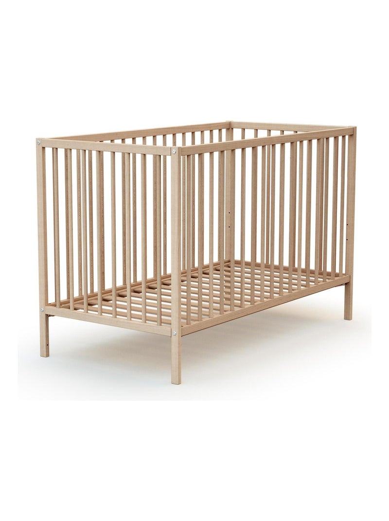 Houten babybedje one Hazelnootbruin - Kiabi