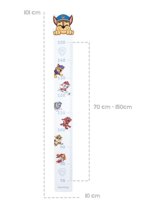 Houten groeimeter met hondenmotief 'Paw Patrol' - ROBA - Kiabi