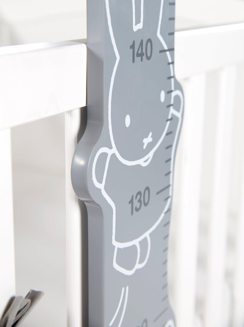 Houten groeimeter met konijn 'miffy®' - ROBA Grijs - Kiabi