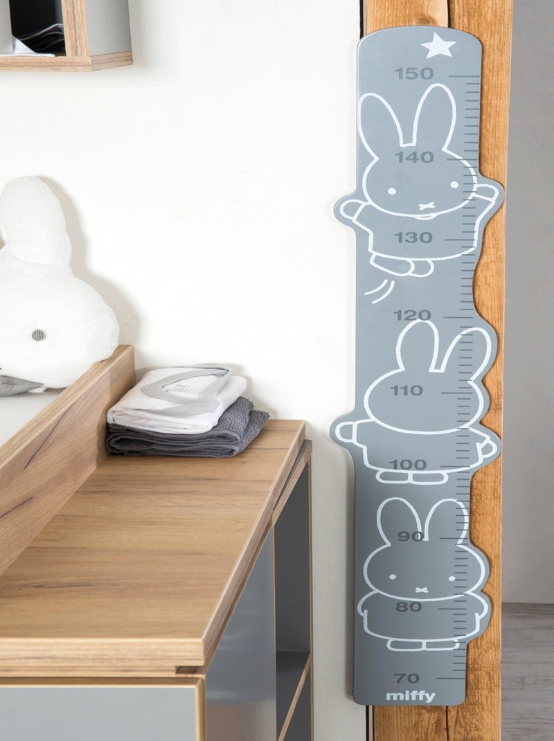 Houten groeimeter met konijn 'miffy®' - ROBA Grijs - Kiabi