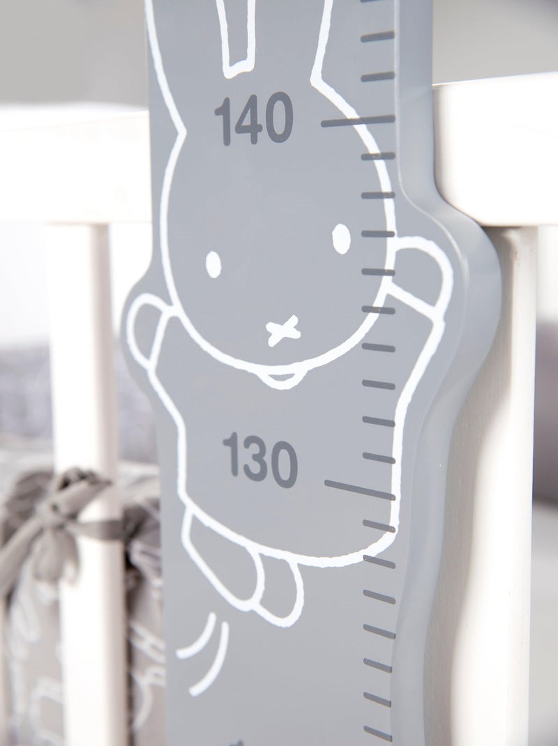 Houten groeimeter met konijn 'miffy®' - ROBA Grijs - Kiabi