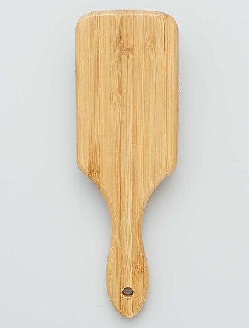 Houten haarborstel