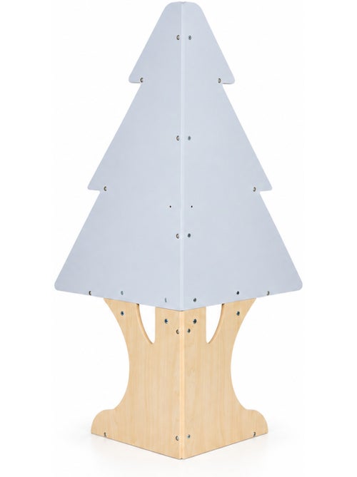 Houten hoekkast kind boom grijs boekenkast mamabrum - Kiabi Houten hoekkast kind boom grijs boekenkast mamabrum - Kiabi