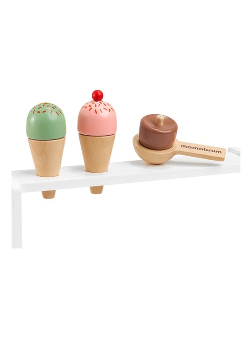 Houten ijscoman speelset met accessoires 3 jaar mamabrum - Kiabi Houten ijscoman speelset met accessoires 3 jaar mamabrum - Kiabi