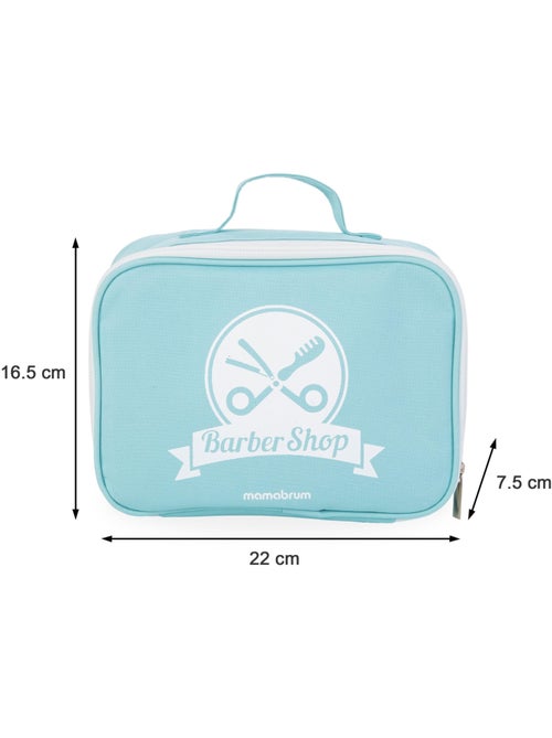 Houten kappersset rollenspel met tas voor kinderen mamabrum - Kiabi