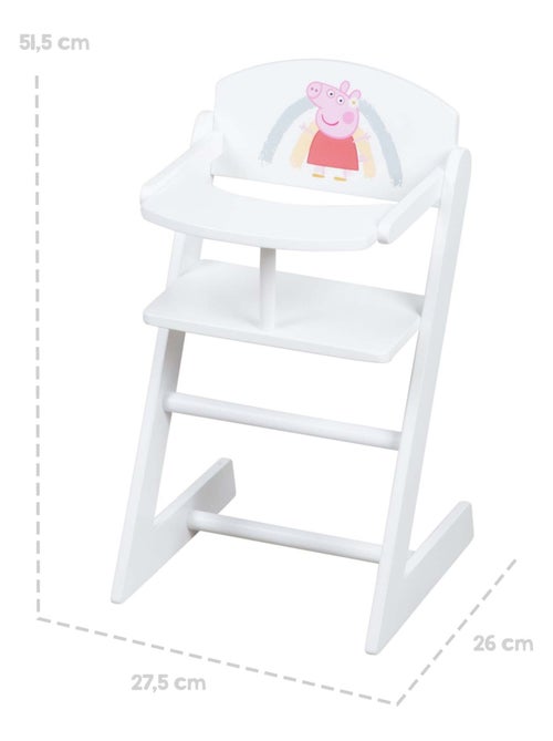 Houten kinderstoel voor poppen met kussen 'Peppa Pig' ROBA - Kiabi Houten kinderstoel voor poppen met kussen 'Peppa Pig' ROBA - Kiabi