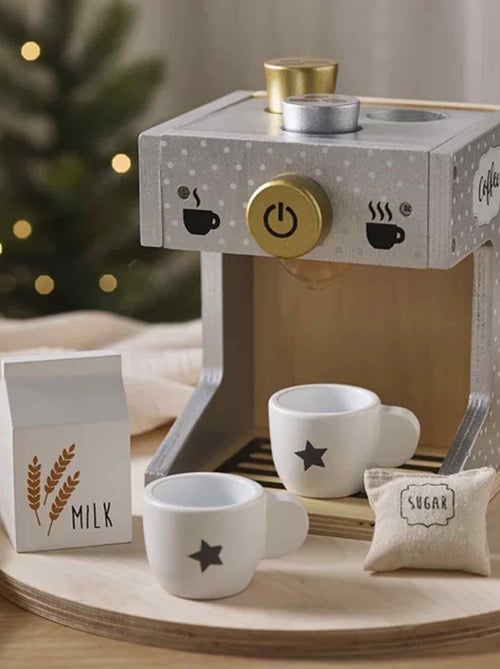 Houten koffiemachine voor kinderen - Kiabi Houten koffiemachine voor kinderen - Kiabi