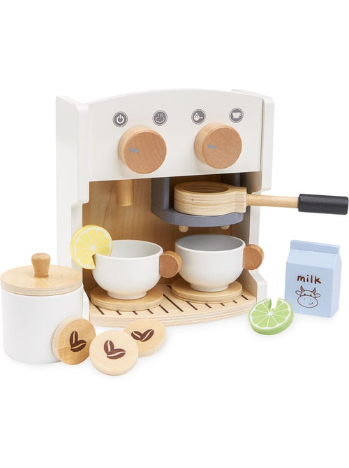Houten koffiezetapparaat en theepot kind 16x9cm speelgoed mamabrum - Kiabi Houten koffiezetapparaat en theepot kind 16x9cm speelgoed mamabrum - Kiabi