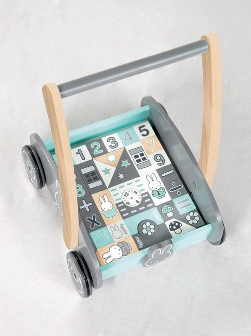 Houten loopwagen + bouwblokken 'miffy®' - ROBA - Kiabi Houten loopwagen + bouwblokken 'miffy®' - ROBA - Kiabi