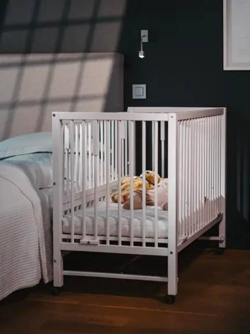 Houten meegroeibed co-sleeper voor baby - Kiabi Houten meegroeibed co-sleeper voor baby - Kiabi
