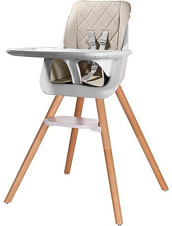 Houten meegroeikinderstoel StarWood naturel beige