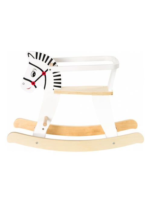 Houten meegroeischommelpaard "konik" – modern design en veilige bescherming - Kiabi Houten meegroeischommelpaard "konik" – modern design en veilige bescherming - Kiabi