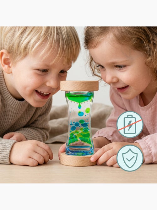 Houten sensorische zandloper educatief speelgoed 30s timer roller mamabrum - Kiabi