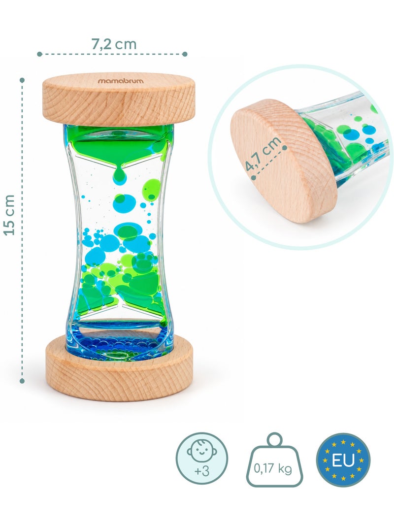 Houten sensorische zandloper educatief speelgoed 30s timer roller mamabrum N.v.t. - Kiabi