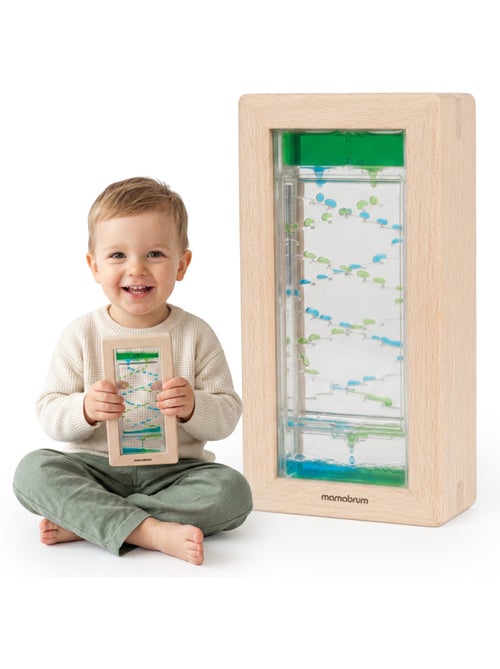 Houten sensorische zandloper educatief speelgoed 90s timer mamabrum - Kiabi