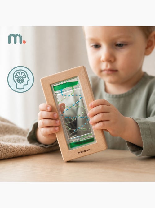 Houten sensorische zandloper educatief speelgoed 90s timer mamabrum - Kiabi