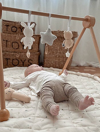 Houten speelboog - babygym | jabadabado