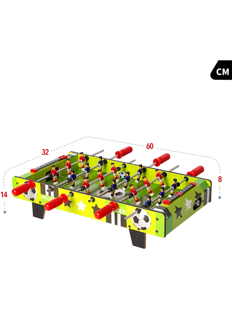 Houten tafelvoetbal 60x32x14 cm cb games N.v.t. - Kiabi