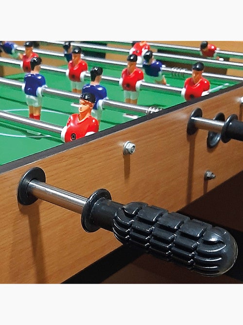 Houten tafelvoetbaltafel met poten 121x61x79 cm cb games - Kiabi Houten tafelvoetbaltafel met poten 121x61x79 cm cb games - Kiabi