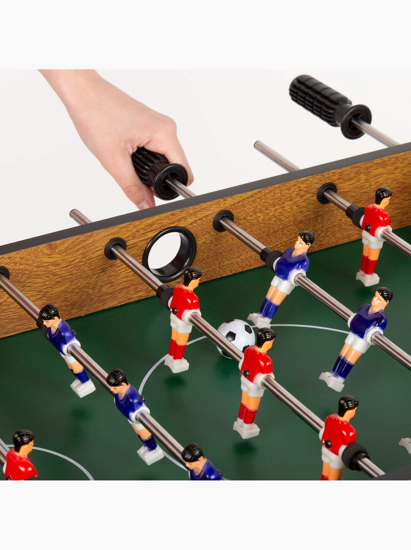 Houten tafelvoetbaltafel met poten 70x37x65 cm cb games N.v.t. - Kiabi