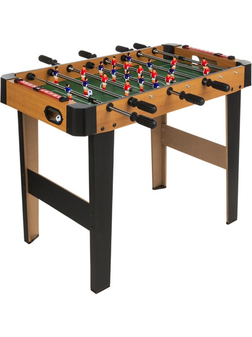 Houten tafelvoetbaltafel met poten 91x46x65 cm cb games - Kiabi Houten tafelvoetbaltafel met poten 91x46x65 cm cb games - Kiabi