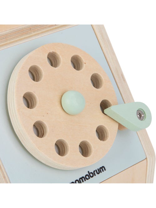 Houten telefoon vintage kind draaischijf rollenspel speelgoed mamabrum - Kiabi Houten telefoon vintage kind draaischijf rollenspel speelgoed mamabrum - Kiabi