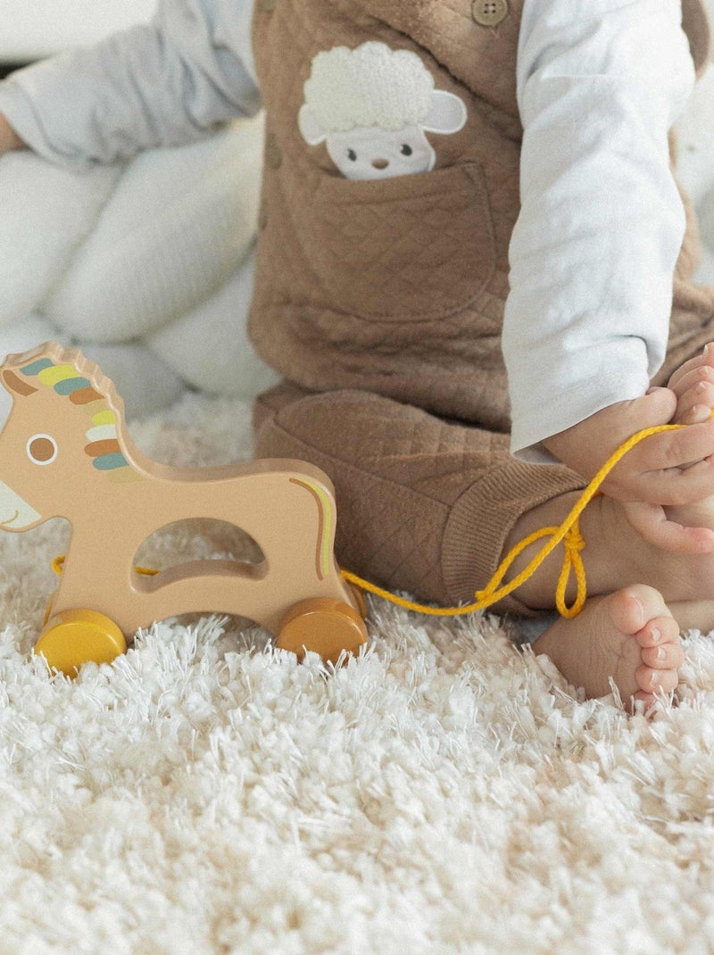 Houten trekspeelgoed voor baby's Multicolor - Kiabi