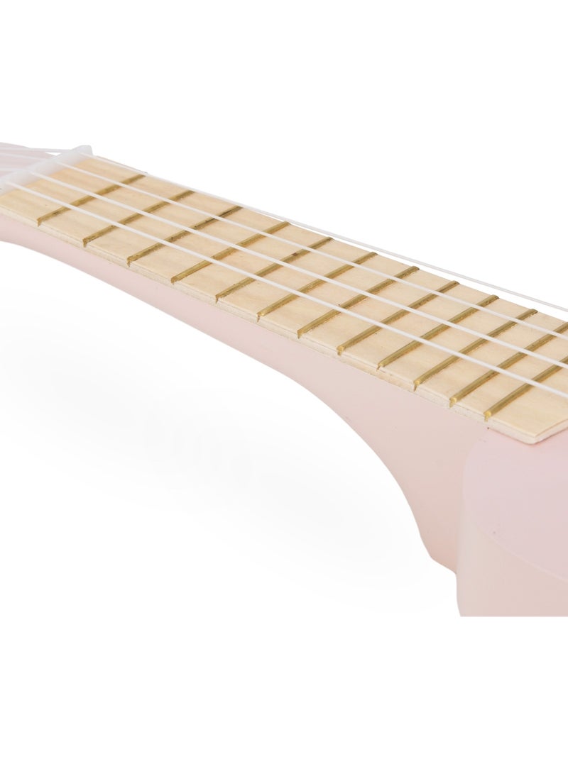 Houten ukulele kind gitaar 4 snaren 52cm muziekspeelgoed mamabrum N.v.t. - Kiabi