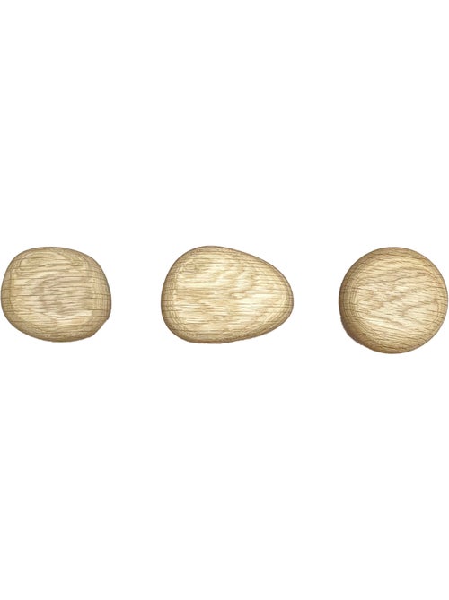 Houten wandhaken, organische vorm - Kiabi