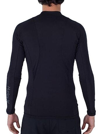 Hurley channel crossing lycra lange mouwen heren zwart