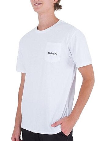Hurley oao wit t-shirt voor heren