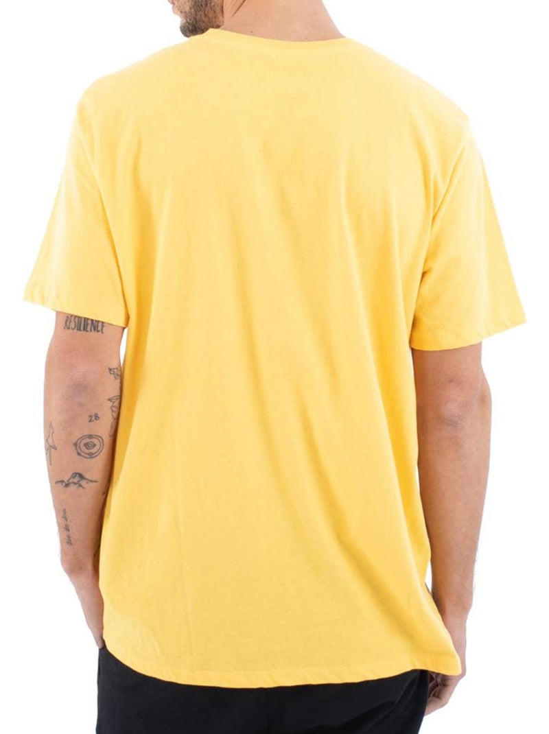 Hurley rolling hills geel t-shirt voor heren Geel - Kiabi