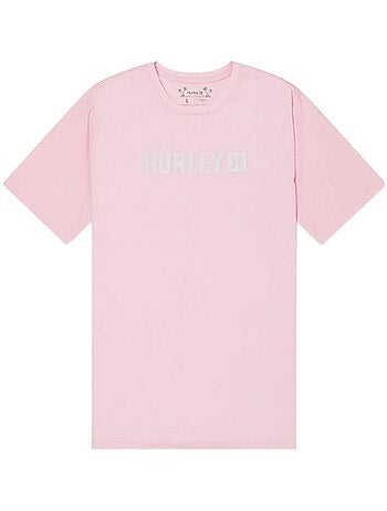 Hurley the box t-shirt voor heren - roze