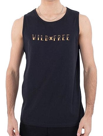 Hurley toledo zwart heren mouwloos t-shirt
