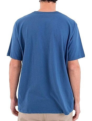 Hurley waxed t-shirt blauw voor heren