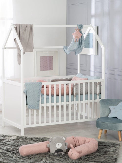 Hutbed 70 x 140, ombouwbaar tot juniorbed, FSC-hout - ROBA - Kiabi