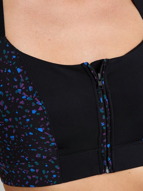 Hynotic sportbeha multikleur zwart - Kiabi