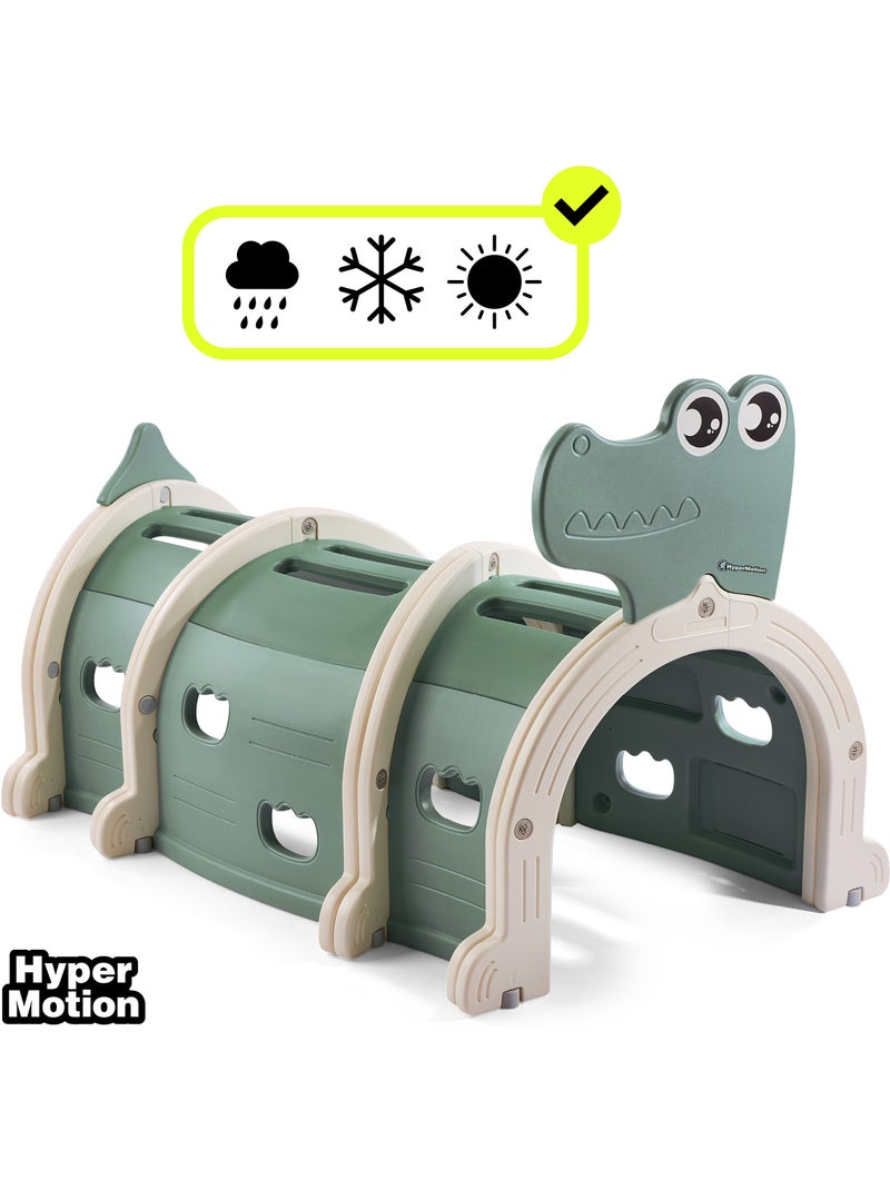 Hypermotion cheerful crocodile speeltunnel voor kinderen vanaf 3 jaar Beige - Kiabi