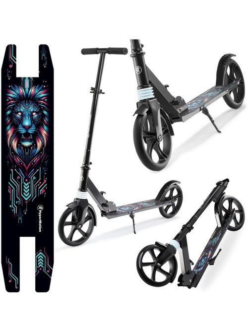 Hypermotion city swift digital lion step – met schokdemper, opvouwbaar, tot 100 kg - Kiabi Hypermotion city swift digital lion step – met schokdemper, opvouwbaar, tot 100 kg - Kiabi