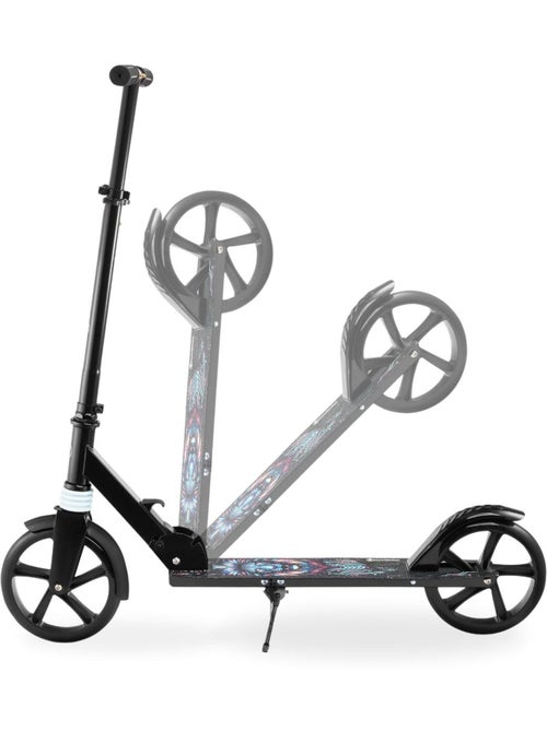 Hypermotion city swift digital lion step – met schokdemper, opvouwbaar, tot 100 kg - Kiabi Hypermotion city swift digital lion step – met schokdemper, opvouwbaar, tot 100 kg - Kiabi