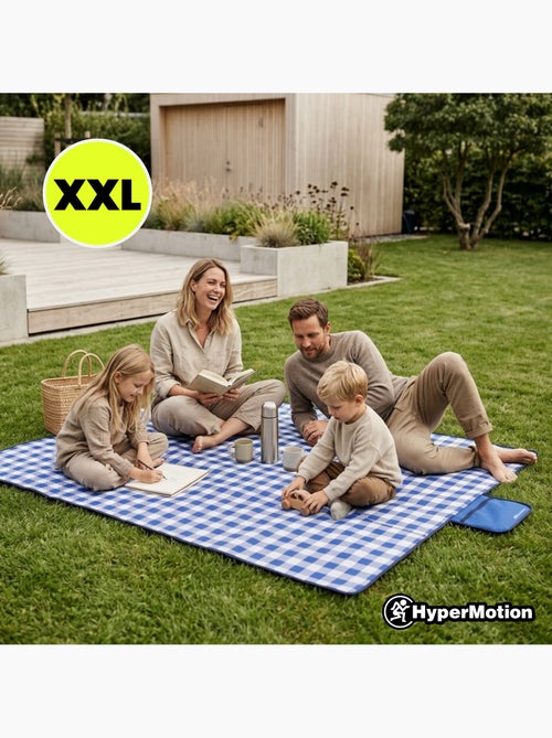Hypermotion picknickkleed 150 x 200 cm: waterdicht, stevig en compact - Kiabi