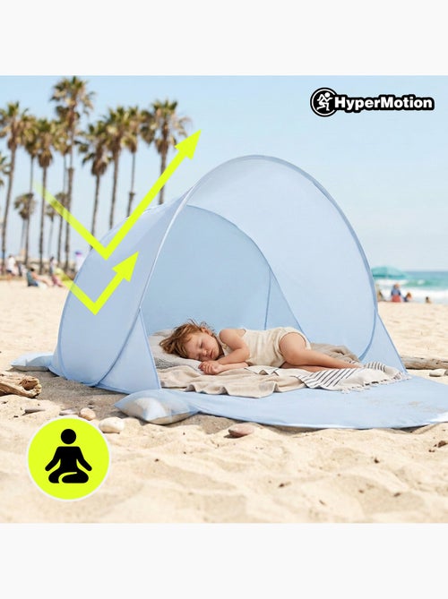 Hypermotion pop-up strandtent - snelle en lichte beschutting voor het hele gezin - Kiabi Hypermotion pop-up strandtent - snelle en lichte beschutting voor het hele gezin - Kiabi