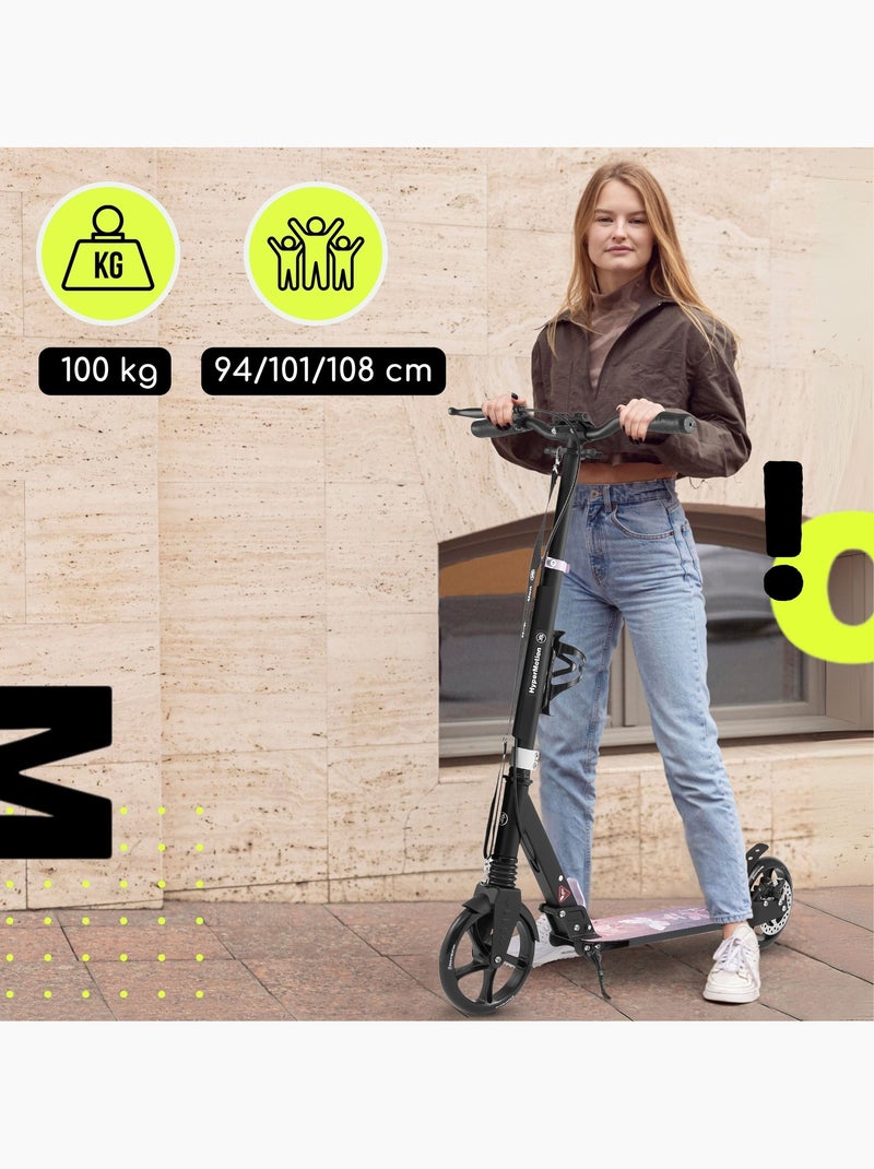 Hypermotion skyline – aluminium step met vering, schijfrem en 20 cm wielen N.v.t. - Kiabi