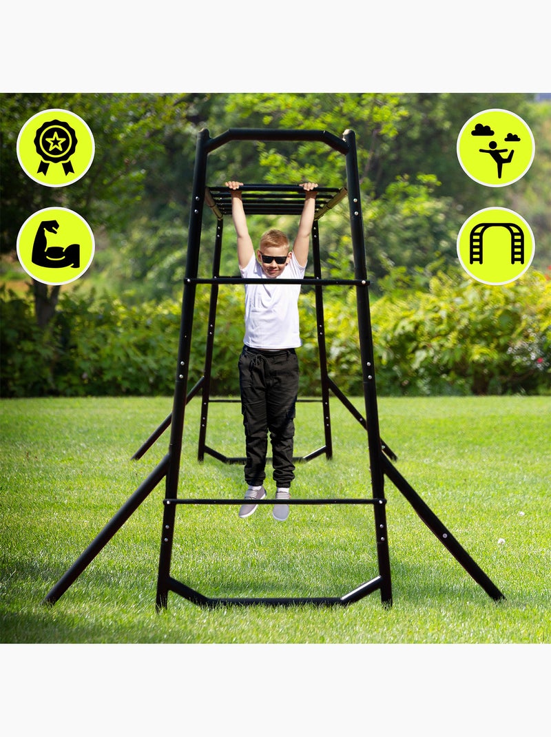 Hypermotion swing hyp21 gymnastiekrek voor kinderen en volwassenen Zilver - Kiabi