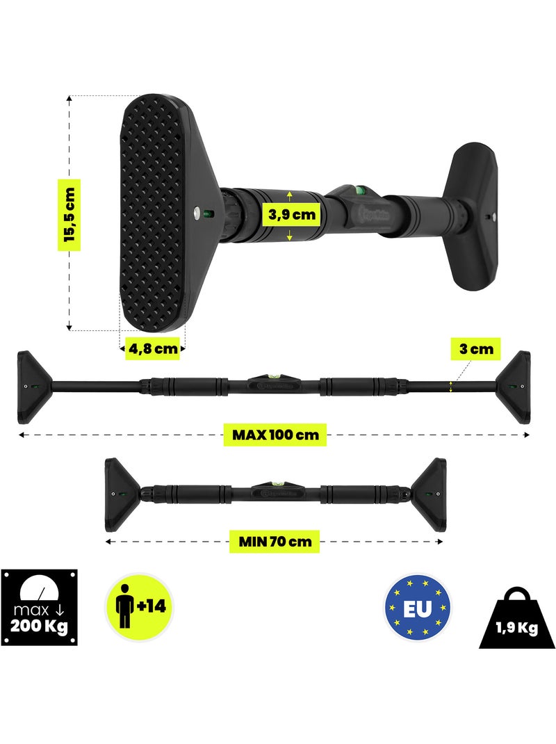 Hypermotion verstelbare optrekstang 70-100 cm, tot 200 kg N.v.t. - Kiabi
