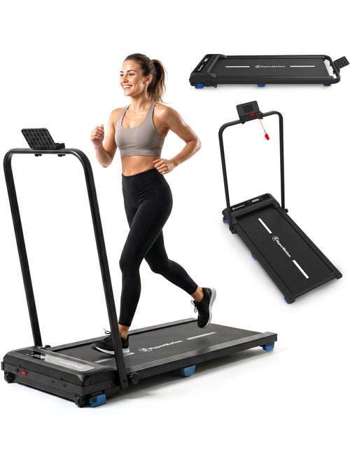 Hypermotion walkpad 2-in-1: compacte loopband voor wandelen en hardlopen tot 10 km/u - Kiabi